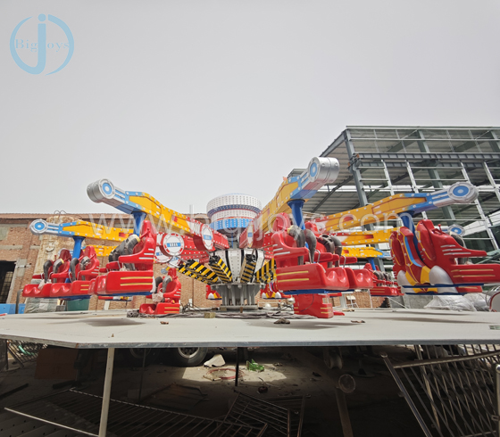 Jumping bounce machine rides with trailer 